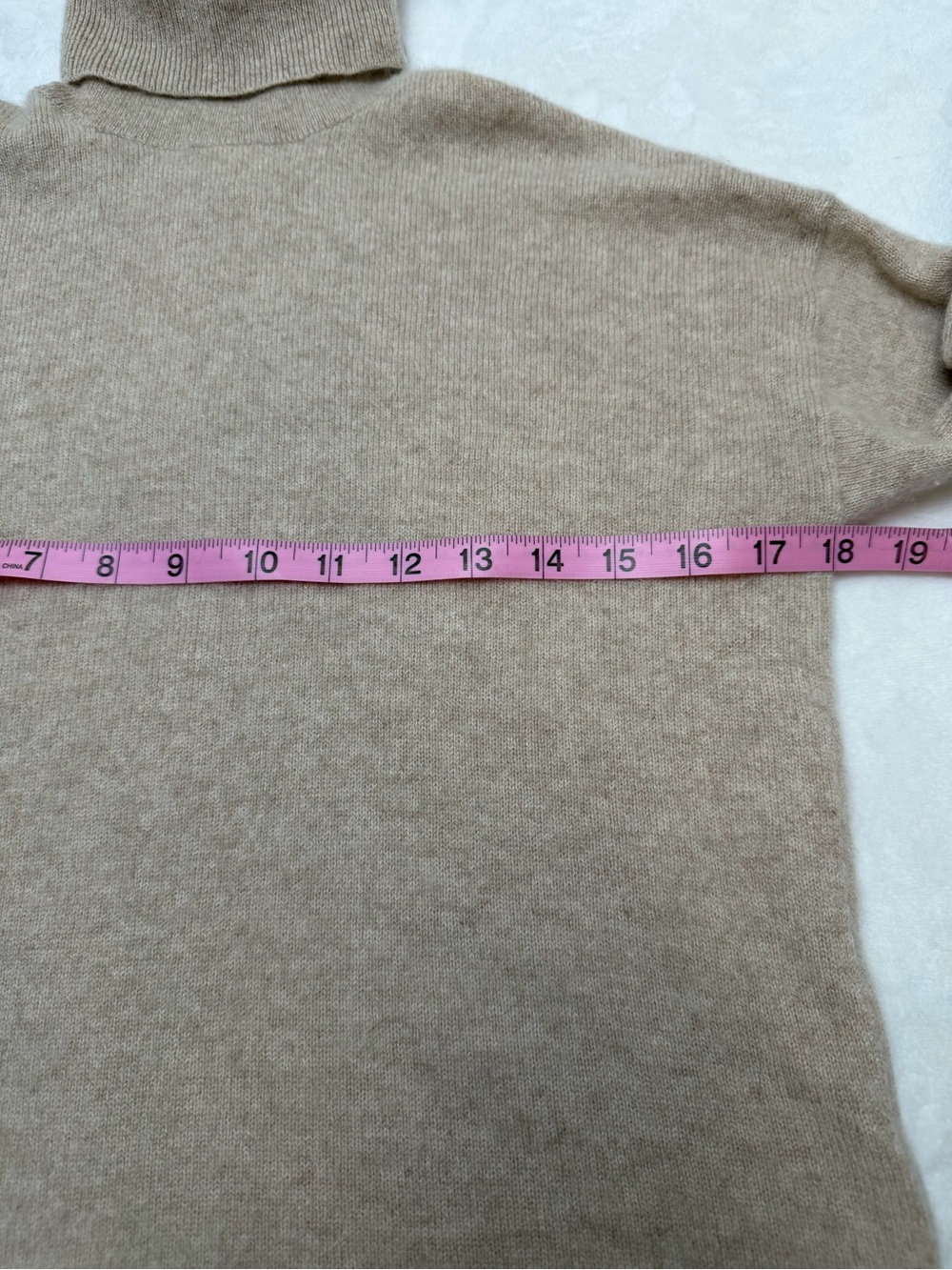 Nordstrom 100% Cashmere Turtleneck Sweater S Quiet Luxury Capsule Wardrobe - Picture 9 of 12